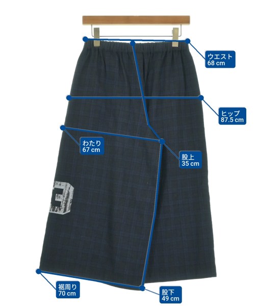 BLACK COMME des GARCONS 剪裁褲