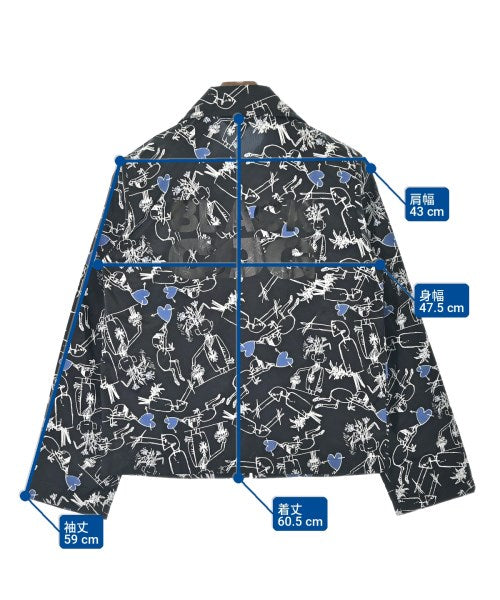 BLACK COMME des GARCONS 斜紋夾克