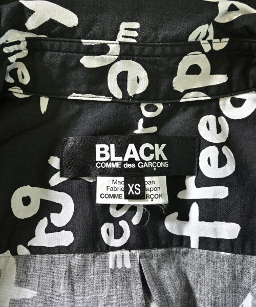 BLACK COMME des GARCONS 休閒襯衫