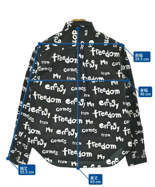 BLACK COMME des GARCONS 休閒襯衫