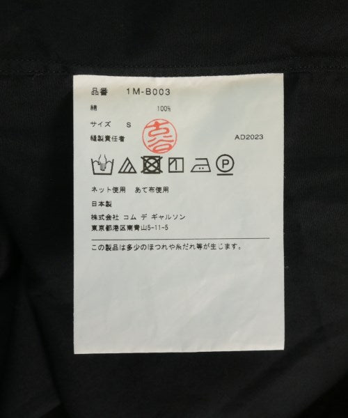 BLACK COMME des GARCONS 休閒襯衫