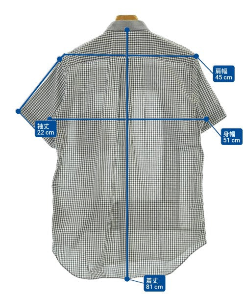 BLACK COMME des GARCONS 休閒襯衫