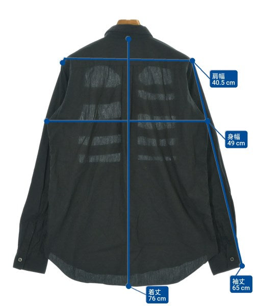 BLACK COMME des GARCONS 休閒襯衫