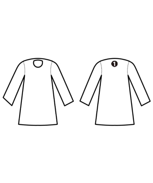 CARVEN 襯衫裙