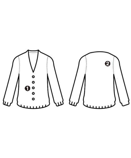CARVEN 開襟衫