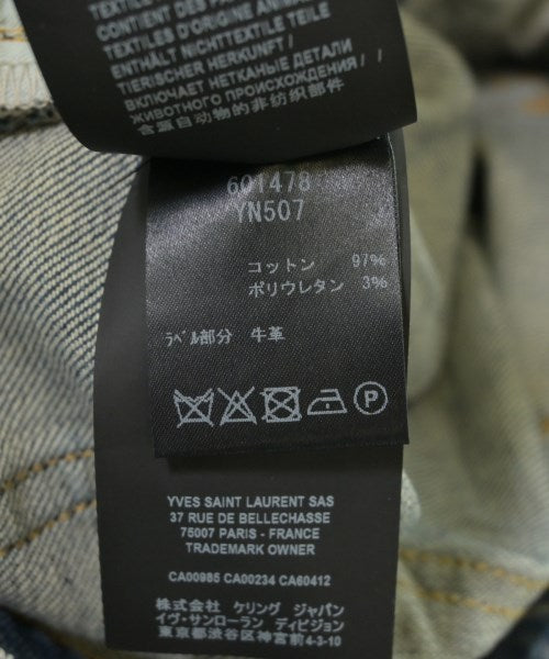 Saint Laurent Paris 牛仔