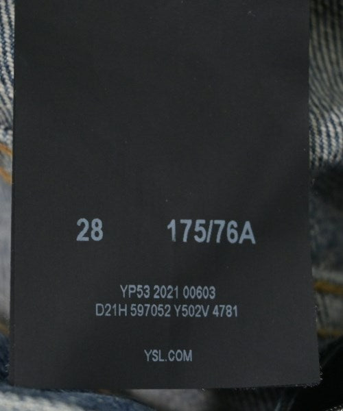 Saint Laurent Paris 牛仔