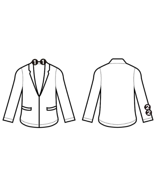 forte forte 休閒夾克