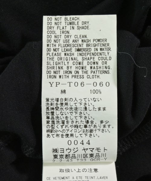 Y's T恤/上衣