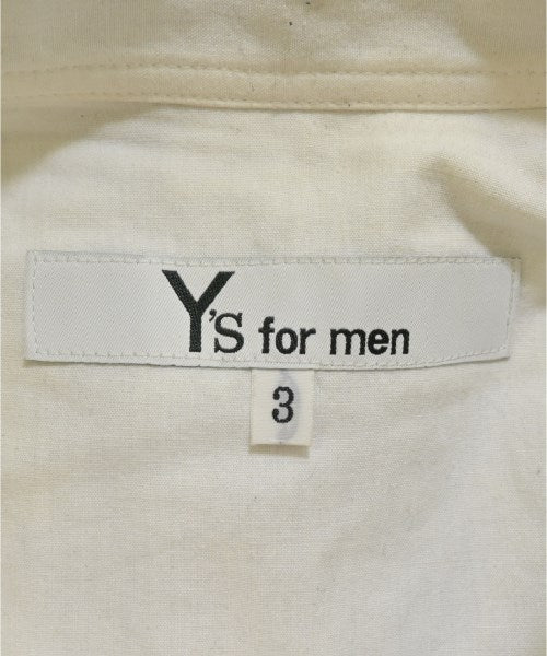 Y's for men 休閒襯衫