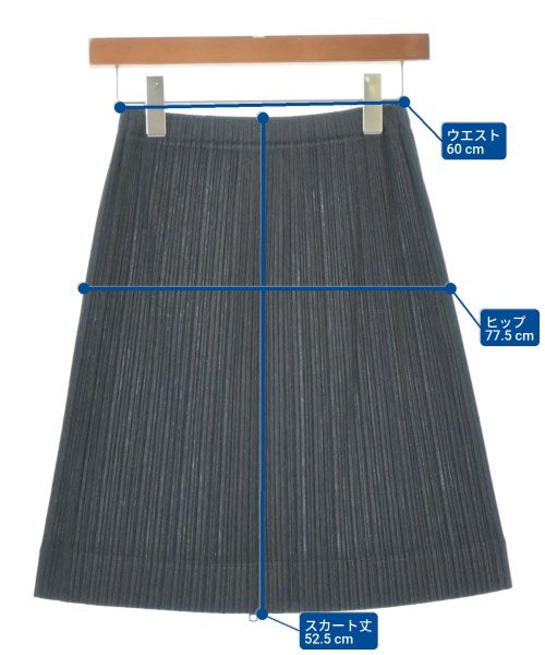 PLEATS PLEASE 膝上裙