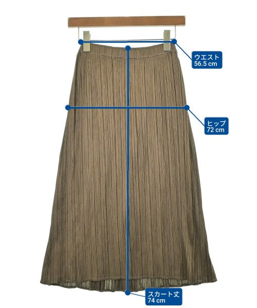 PLEATS PLEASE 膝上裙