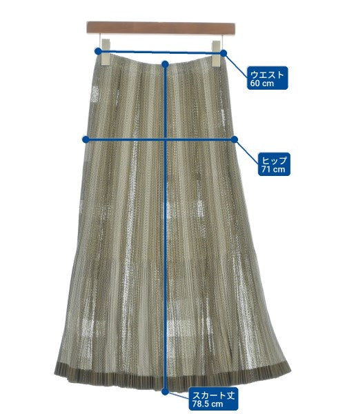 PLEATS PLEASE 膝上裙