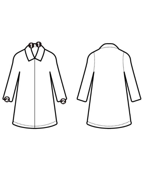 STELLA McCARTNEY 海軍外套