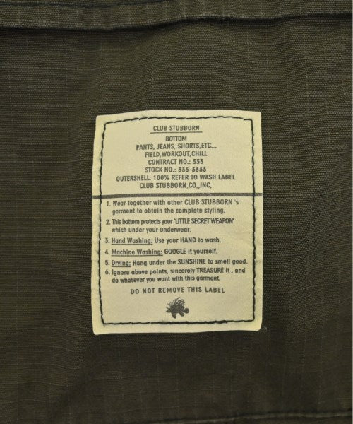 CLUB STUBBORN 工裝