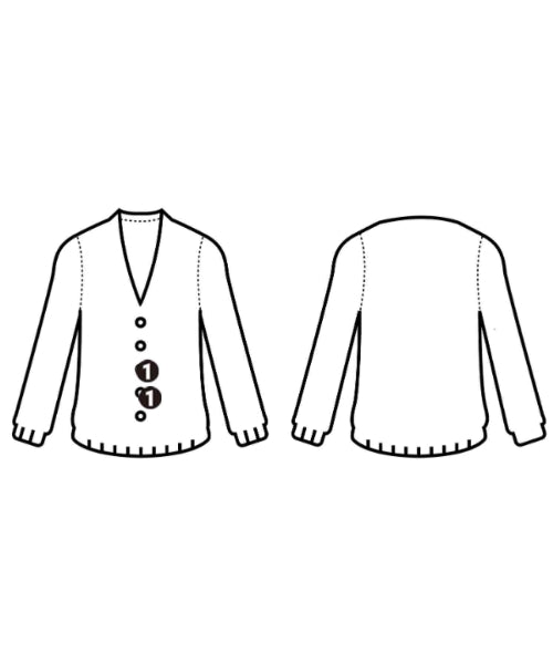 SOPHNET. 開襟衫