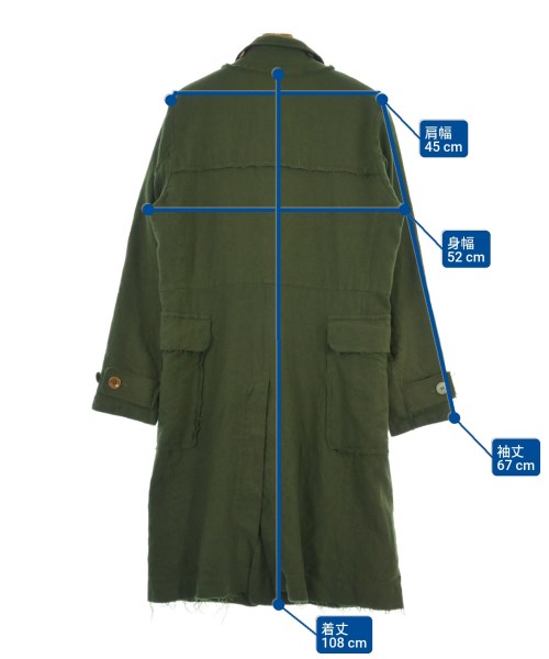 UNDERCOVERISM 羊毛大衣