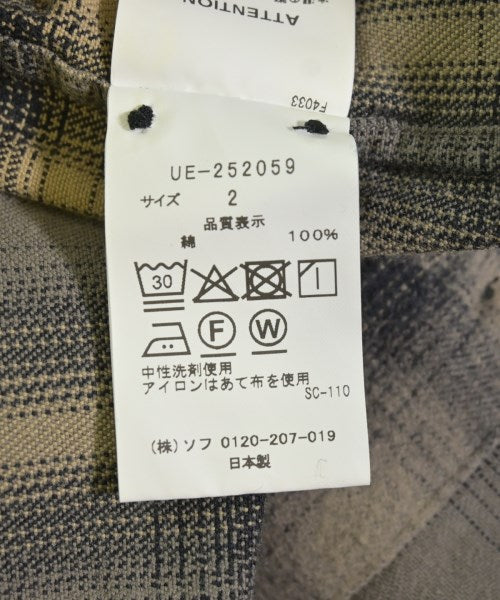 uniform experiment 休閒襯衫