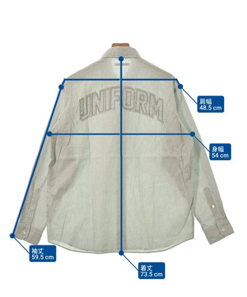 uniform experiment 休閒襯衫