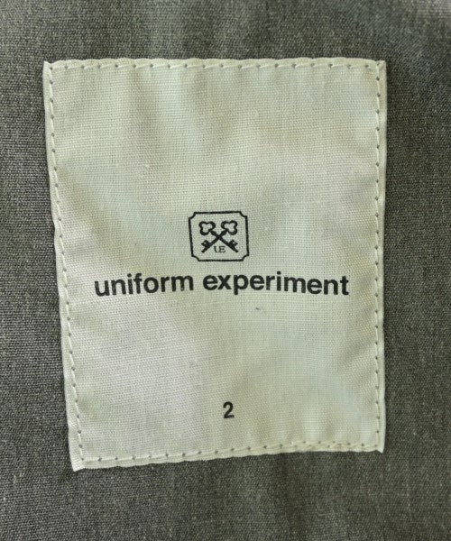 uniform experiment 支撐領外套