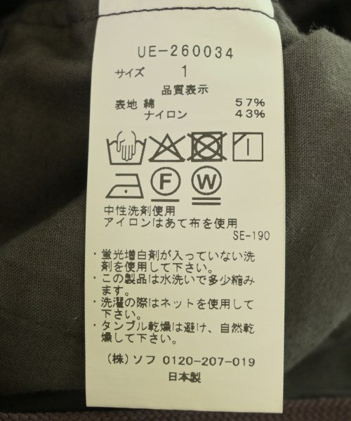 uniform experiment 休閒褲