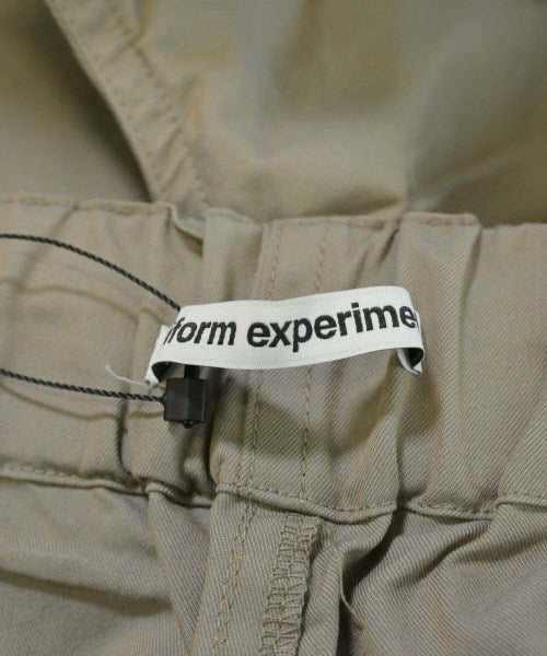 uniform experiment 其他款
