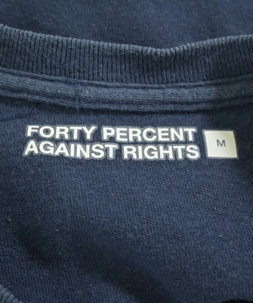 FORTY PERCENT AGAINST RIGHTS T恤/上衣