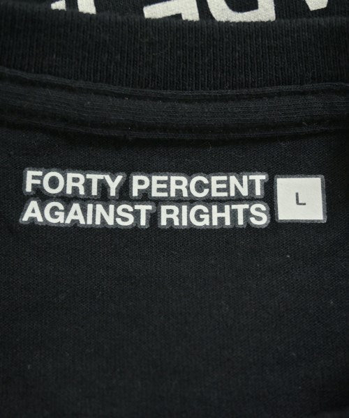 FORTY PERCENT AGAINST RIGHTS T恤/上衣