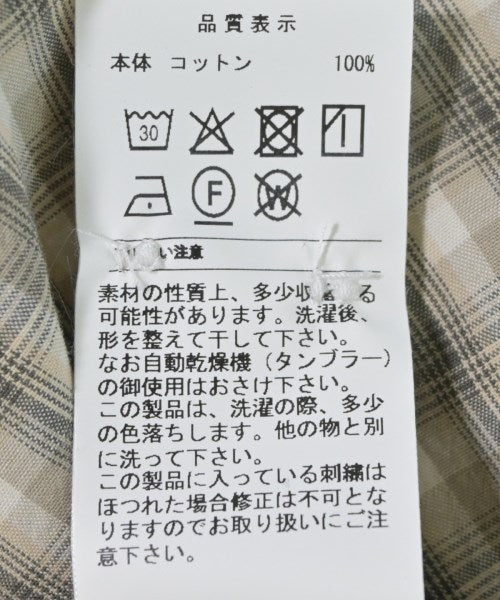 DESCENDANT 休閒襯衫