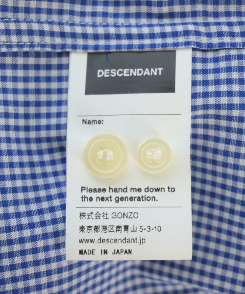 DESCENDANT 休閒襯衫