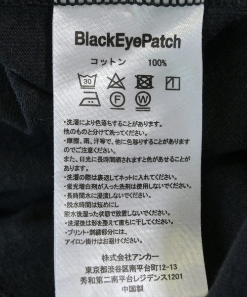 BLACK EYE PATCH T恤/上衣