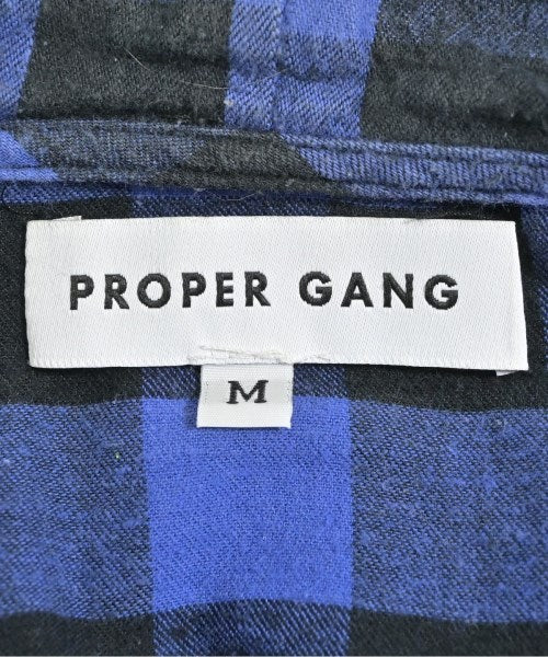 PROPER GANG 休閒襯衫