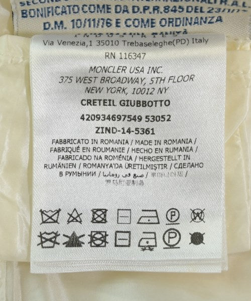 MONCLER 羽絨夾克/背心