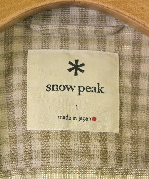 snow peak 休閒襯衫
