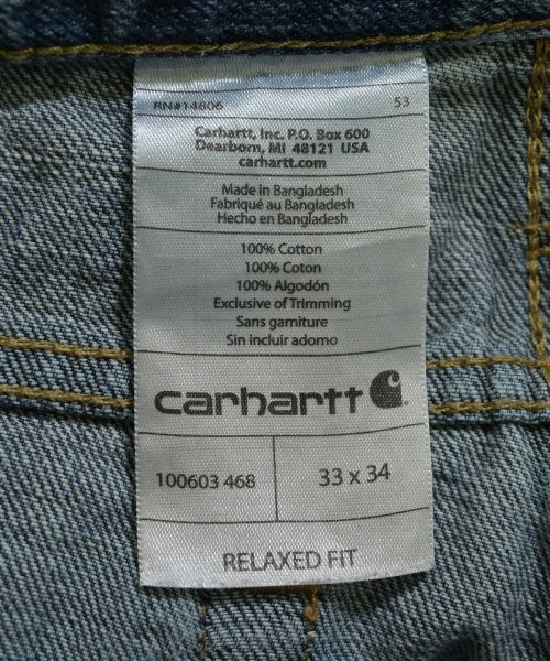 Carhartt 牛仔褲