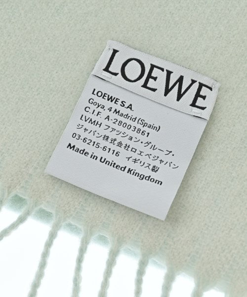 LOEWE 冬季圍巾