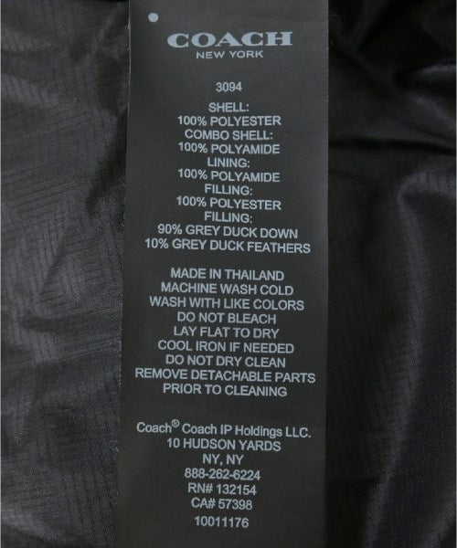 COACH 羽絨夾克/背心