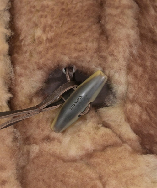 COACH 羊毛皮外套