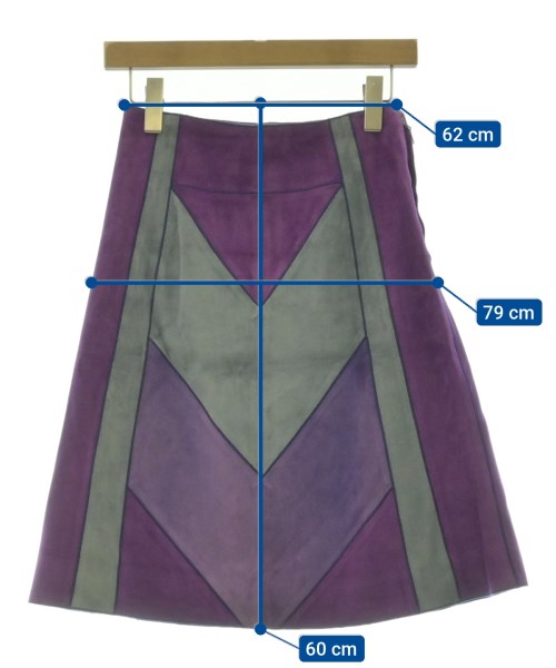 LOUIS VUITTON 膝上裙