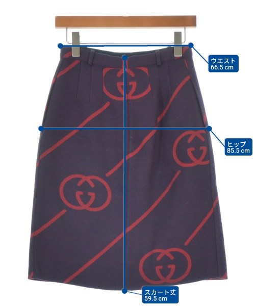 GUCCI 膝上裙
