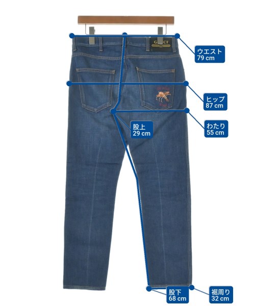 GUCCI 牛仔褲