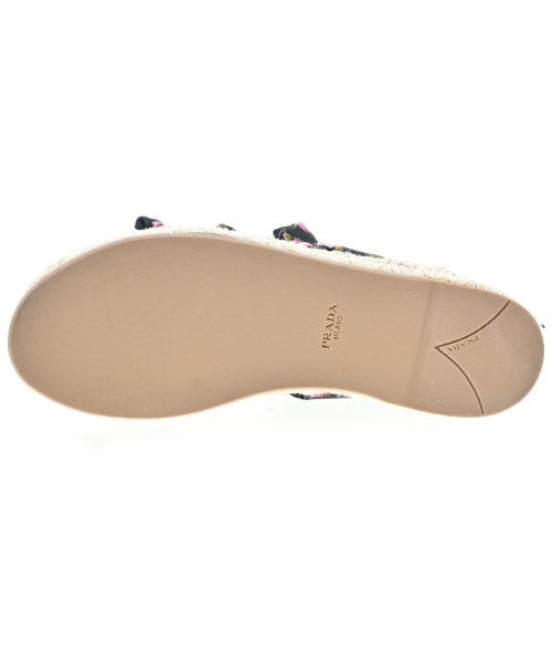 PRADA 麻底鞋