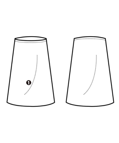 FENDI 膝上裙