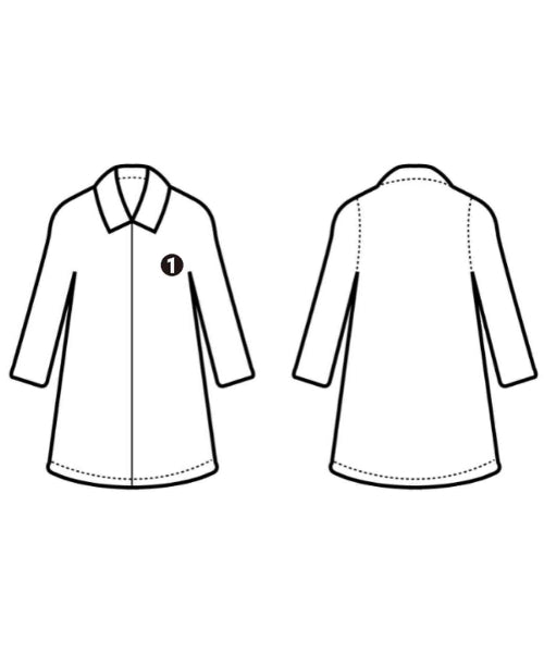 JIL SANDER 支撐領外套