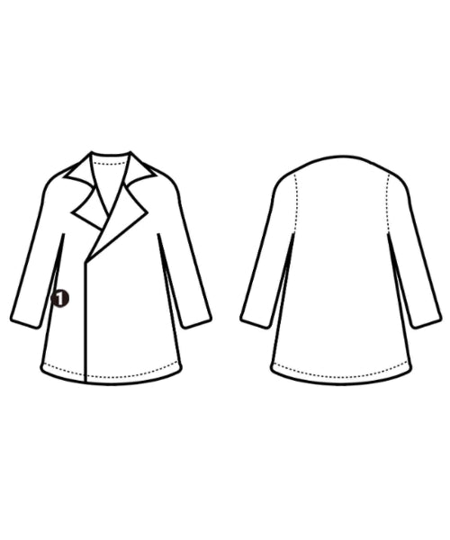 JIL SANDER 切斯特披風