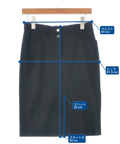 JIL SANDER 膝上裙