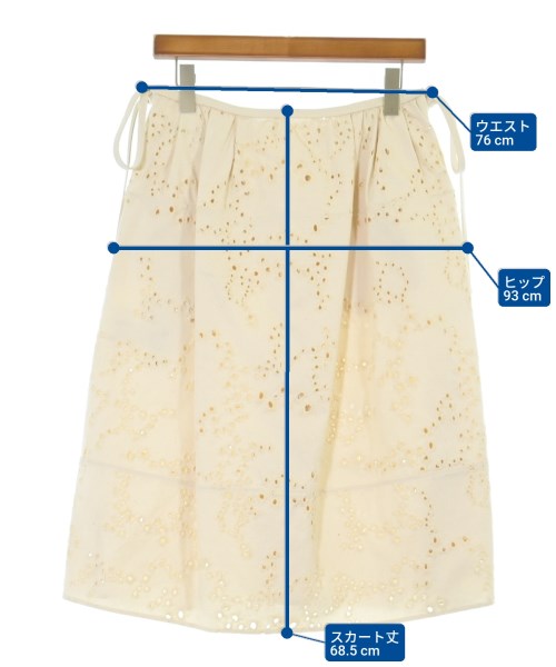 JIL SANDER 膝上裙