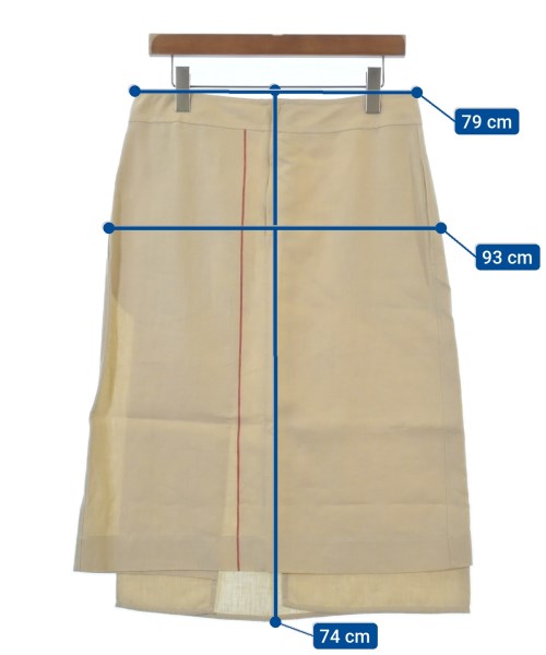 JIL SANDER 膝上裙