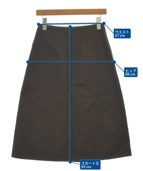 JIL SANDER 膝上裙