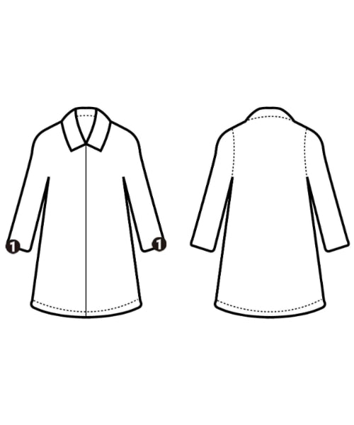 JIL SANDER 切斯特披風